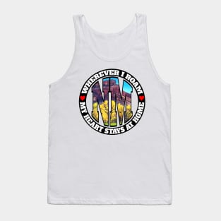 Heart Stays Home - New Mexico Tank Top